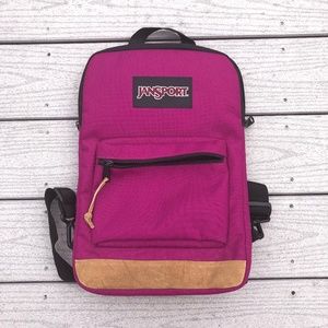 Jansport Superbreak Purple Backpack 100% AUTHENTIC
